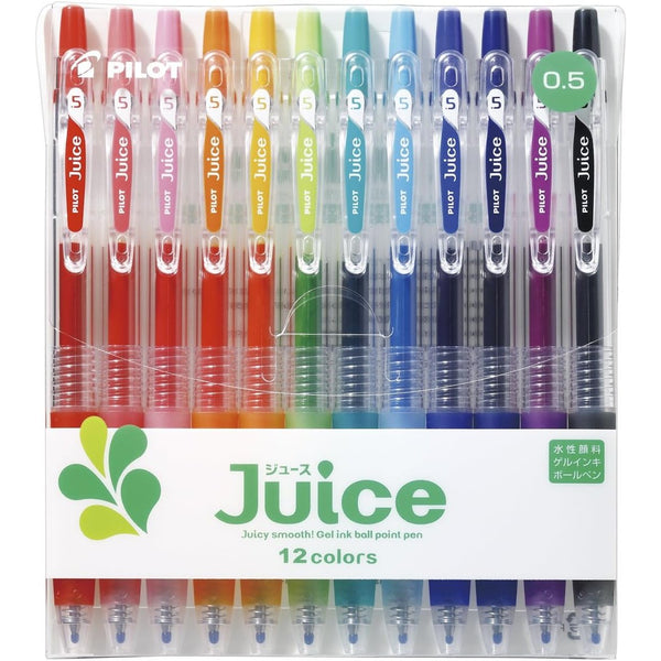 Pilot Juice 中性墨水原子筆 0.5 毫米 12 色套裝
