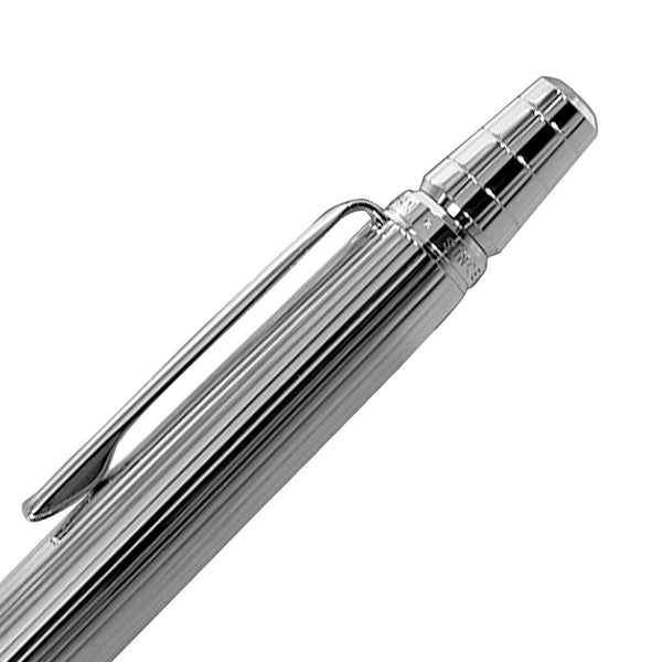 Pilot Raiz 優質精細書寫原子筆銀色條紋 0.7 毫米