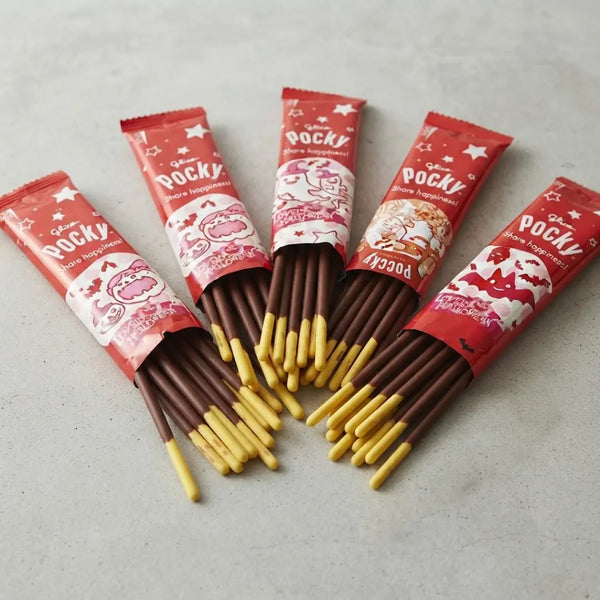Pocky 萬聖節版脆皮巧克力塗層餅乾棒 8 包