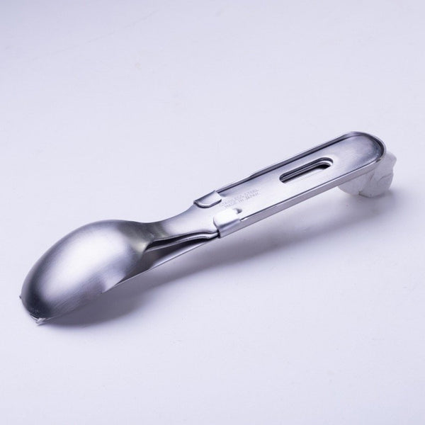 Ptygrace Compact 3pc野营餐具套装，包括刀，叉和勺子