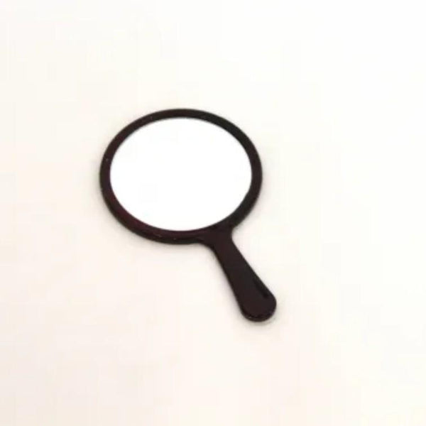 紅漆手鏡山茶花設計