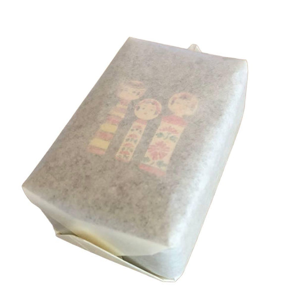 紅漆小盒 Kokeshi 木娃娃設計