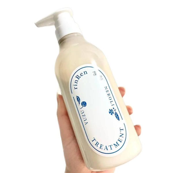 RinRen Treatment 柚子和橙花純素頭髮柔順護理 480ml