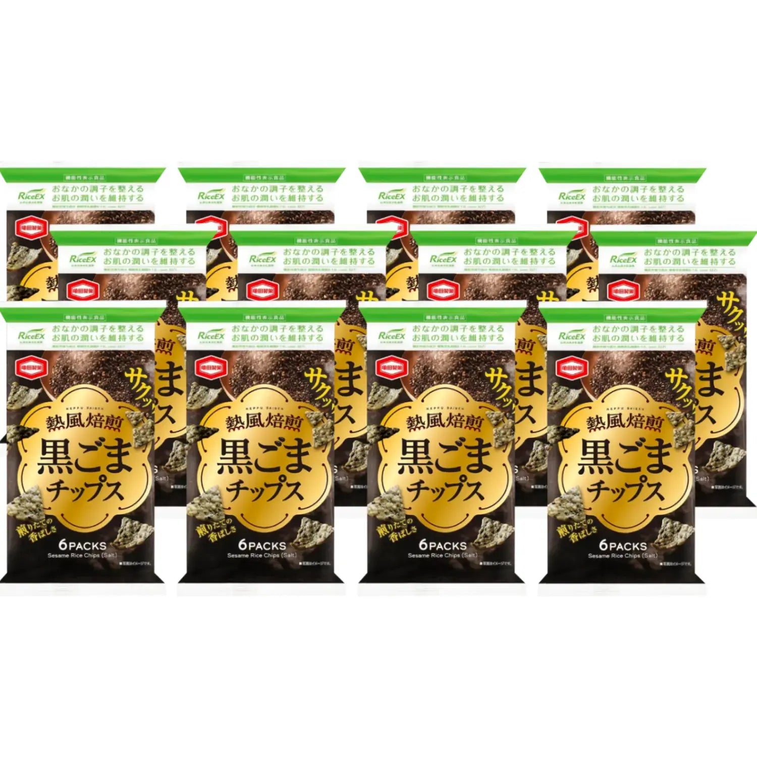 烤黑芝麻黑芝麻脆片60g（盒12袋）