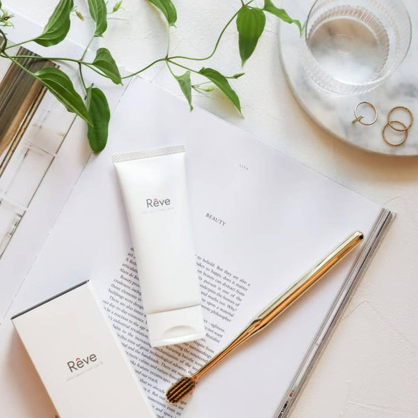 Rêve Allbe 天然蛋殼凝膠牙膏有機香草口味 80 克