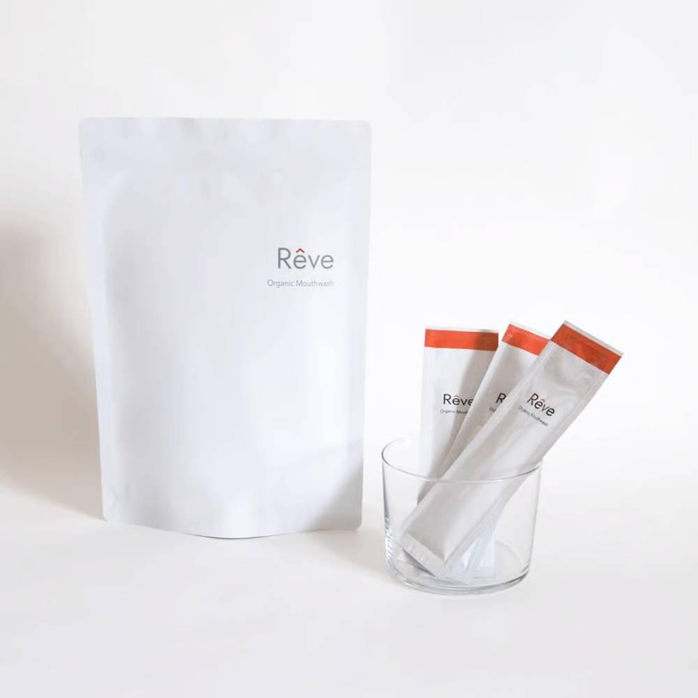 Rêve 天然有機漱口水，全面口腔護理 30 袋