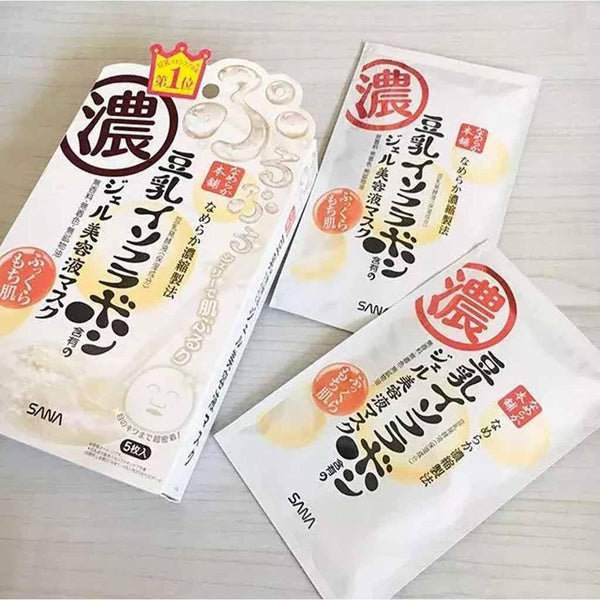 Sana Nameraka 密集保養果凍精華面膜 豐潤肌膚 5 片