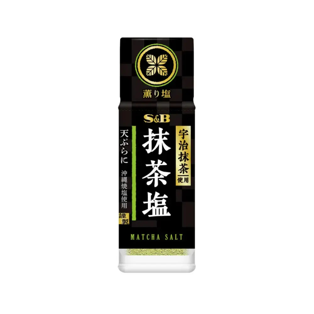 S&B Foods 抹茶鹽 宇治抹茶和沖繩鹽 29g