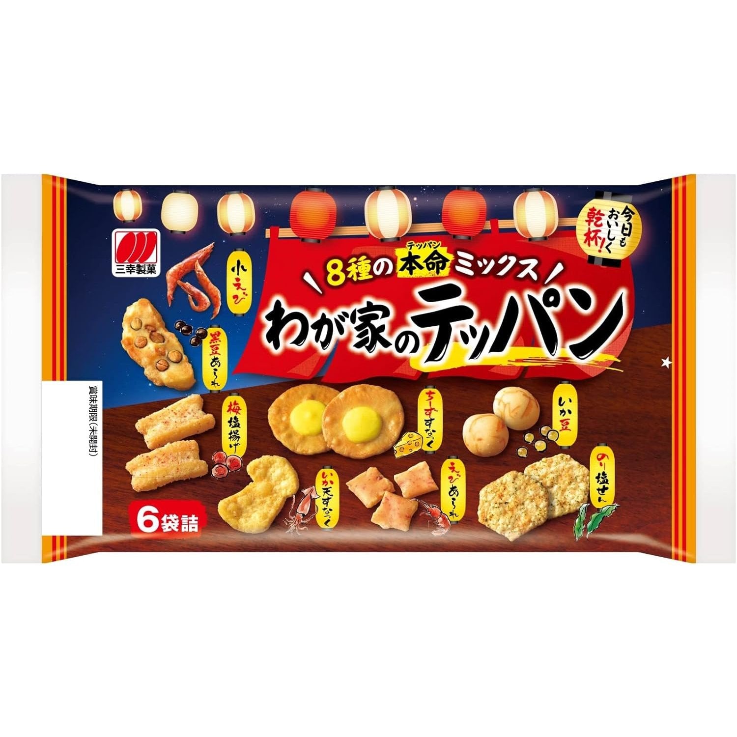Sanko 什錦米果 7 種日式口味什錦裝 110g