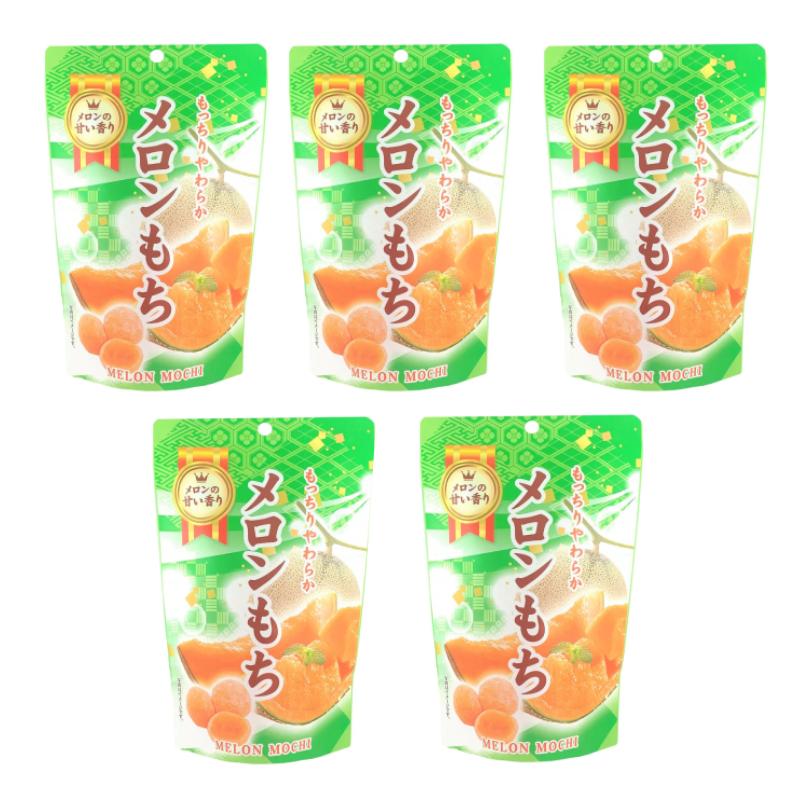 Seiki 一口大小麻糬零食日本哈密瓜口味（5 件裝）