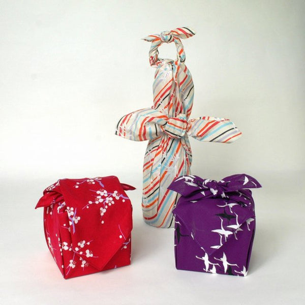 晴嵐風呂敷梅花棉包布