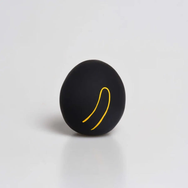 白川達摩可愛黑貓達摩娃娃好運吊飾 4.5 厘米