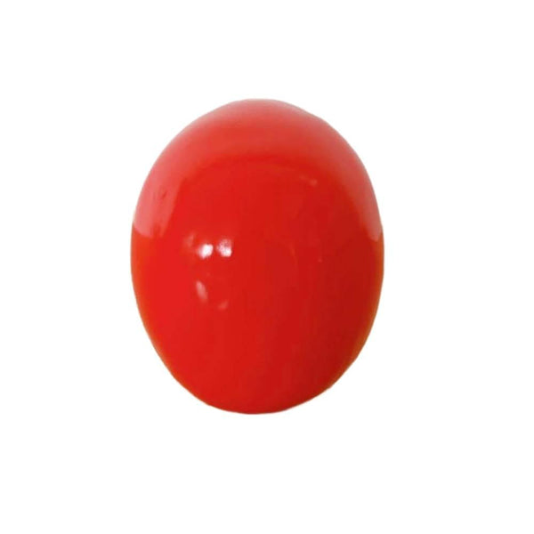 白川不倒翁娃娃“Ri”手工好運符紅色娃娃 17 厘米