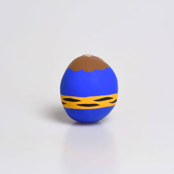 白川不倒翁惡魔藍色鬼不倒翁娃娃好運符 4.5 厘米