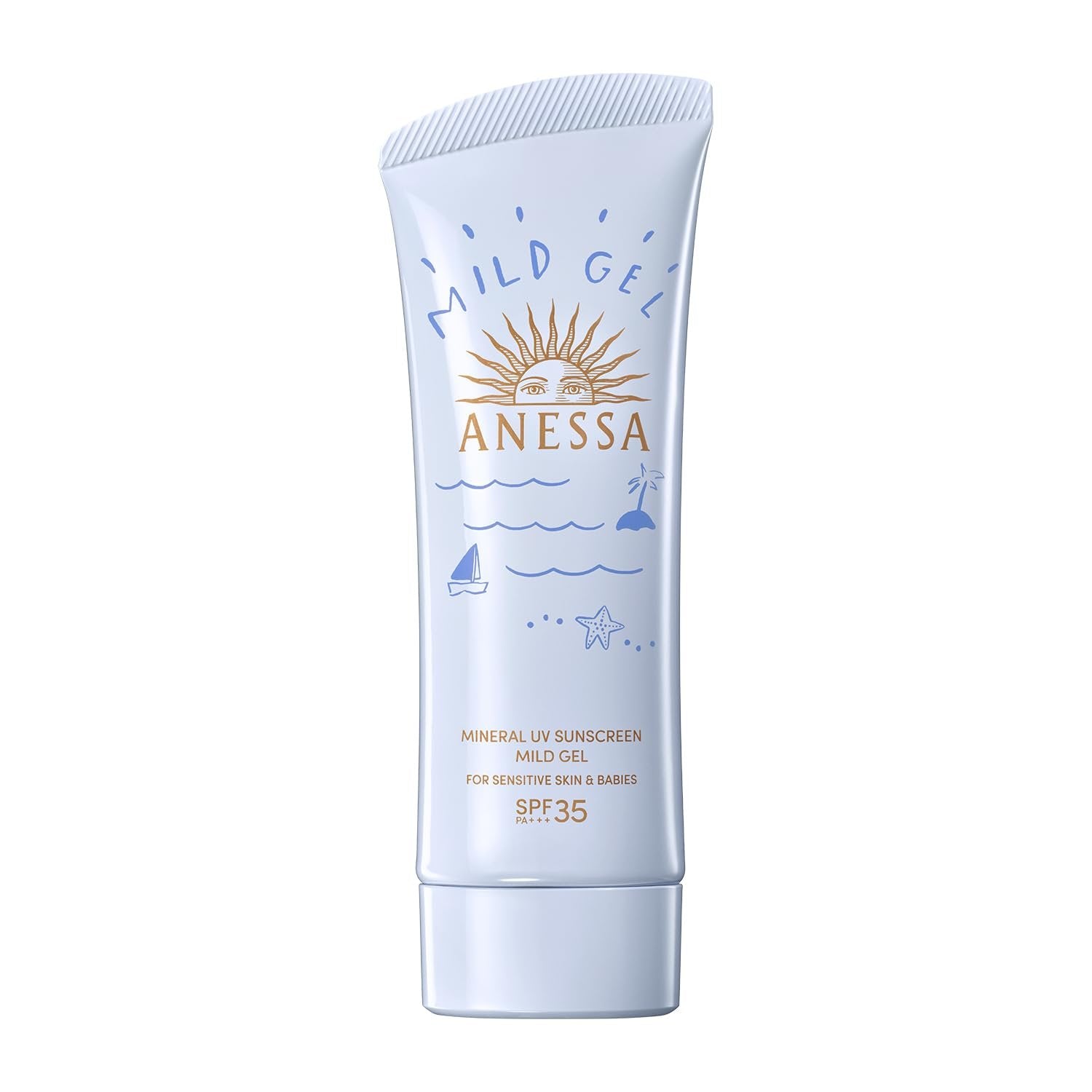 安耐曬 (Anessa) 保濕防曬霜溫和凝膠 SPF35 PA+++ 90ml