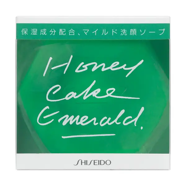 資生堂 蜂蜜蛋糕翡翠透明潔面皂 100g