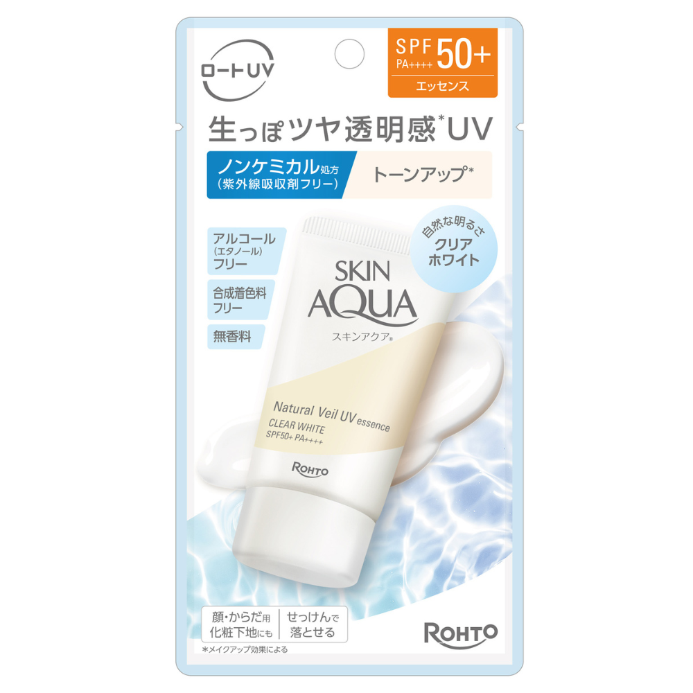 Skin Aqua Natural Veil UV 精華清白防曬霜 SPF50+ 50g