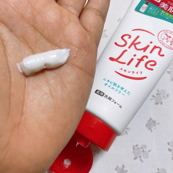 Skin Life 積雪草泡沫潔面乳（針對痤瘡和毛孔堵塞）130 克