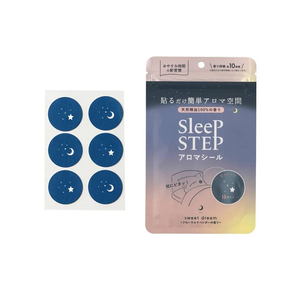 Sleep Step 天然香氛貼片花卉薰衣草 18 片
