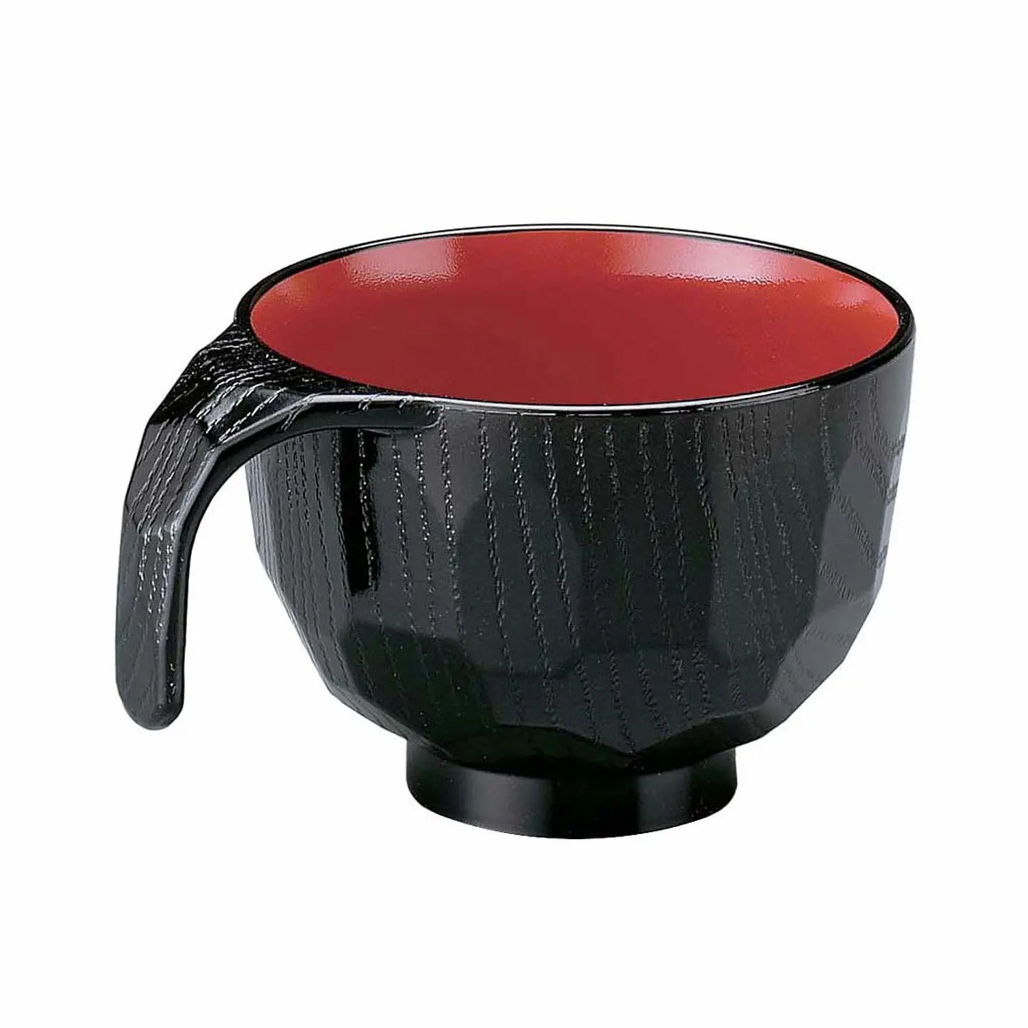 若町木湯杯 疊杯 紅漆表面