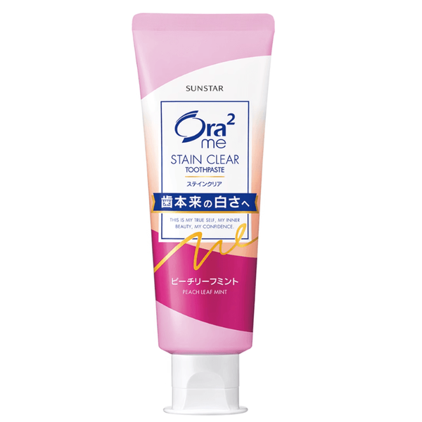 Sunstar Ora2 去污牙膏 桃子薄荷口味 130g