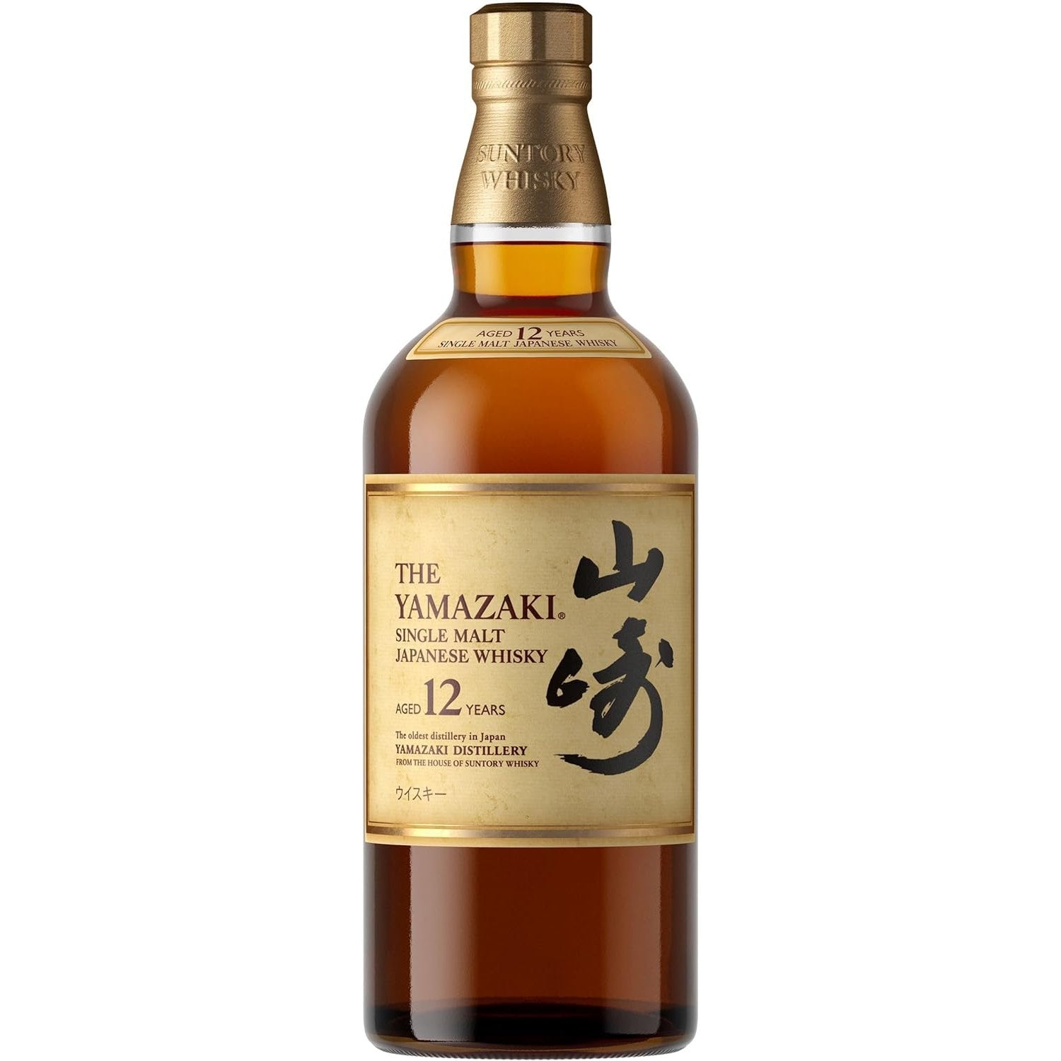 三得利山崎 12 年單一麥芽威士忌 700ml