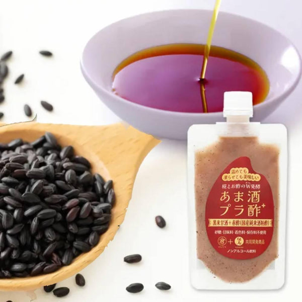 Tajima Jozo 黑米甘酒紅醋飲料袋裝 150g