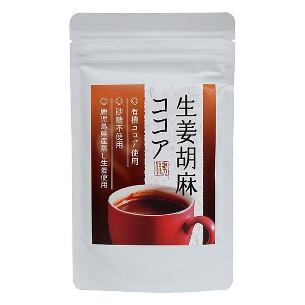 Takusei 有機可可和生薑無糖熱巧克力混合物 75 克