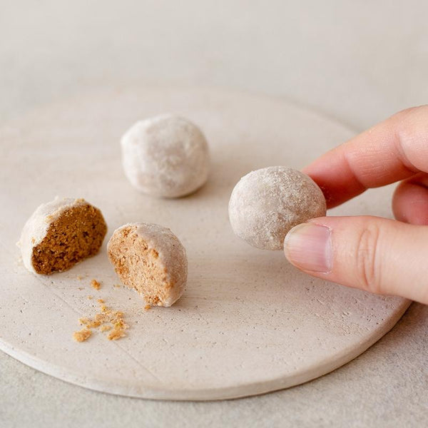 Tatatado 無麩質和三盆糖餅乾球 6 顆（3 件裝）