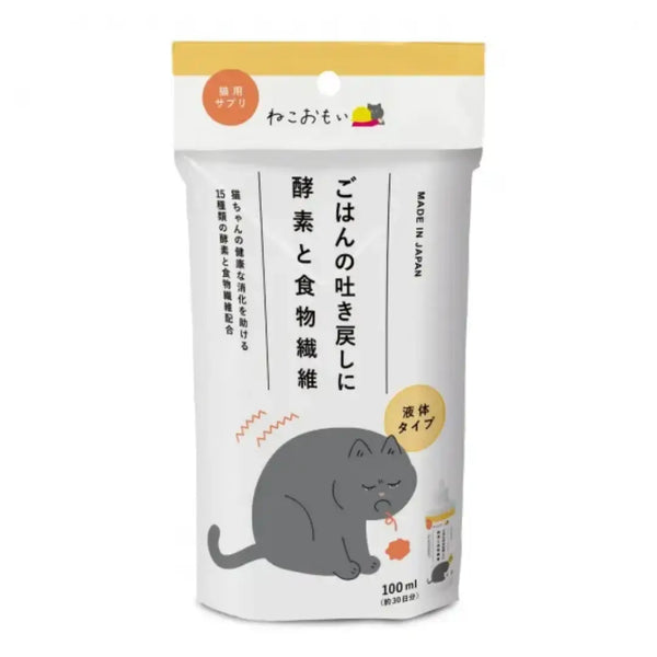 金牛座貓消化健康補充劑酵素和膳食纖維 100ml