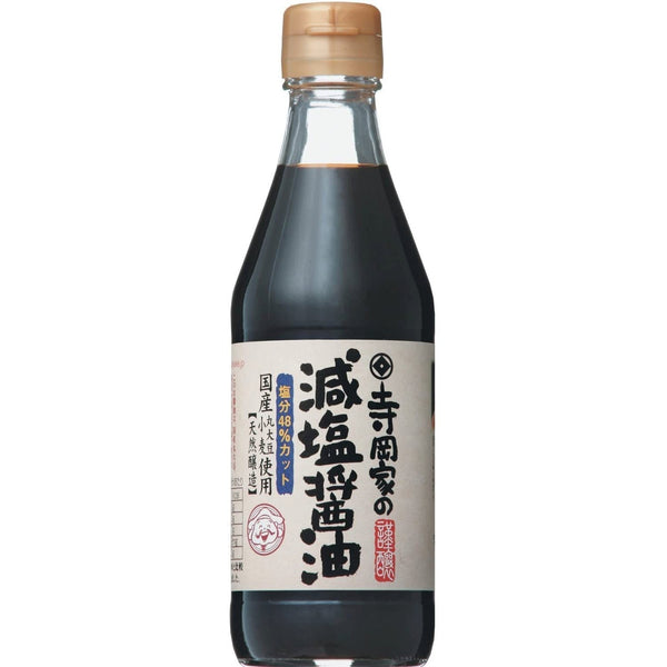 寺岡低鈉醬油（低鹽日本醬油）300ml