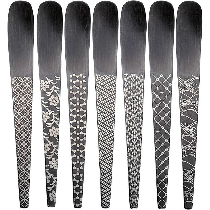 Todai 日本黑鋼飲料攪拌器咖啡攪拌器 7 件套