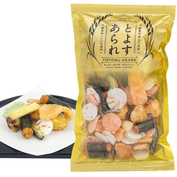 豐洲 Arare 日本米果 9 種拼盤 80g（3 包）