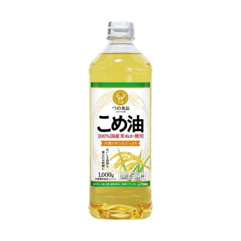 Tsuno 純日本米糠油清真中性食用油 1000g