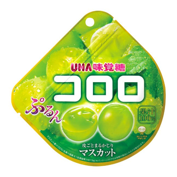 UHA 味覺糖 Kororo 白玫瑰香葡萄軟糖 48g (6 包)