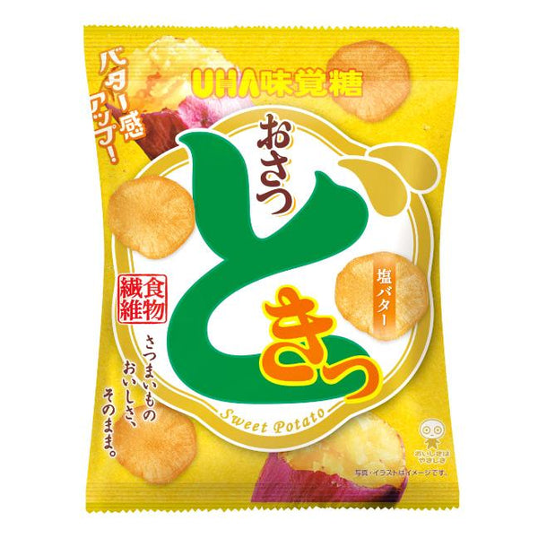 UHA Mikakuto Osatsudoki 鹹奶油地瓜片 65g (3 包)