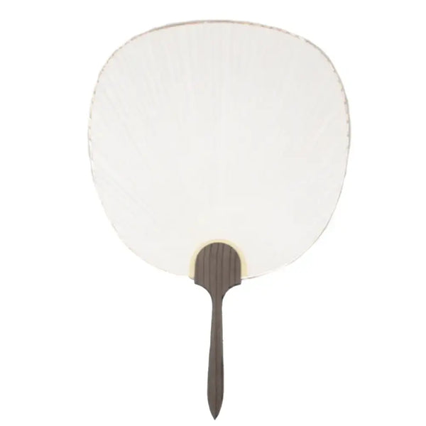 Uchiwa 非折疊紙扇箔印有富士山和櫻花