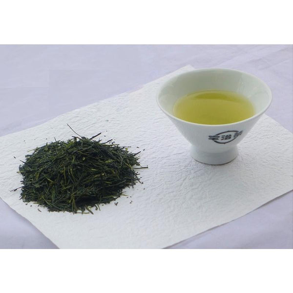 宇治京都綠茶禮品套裝煎茶和深蒸茶鐵罐裝 160g
