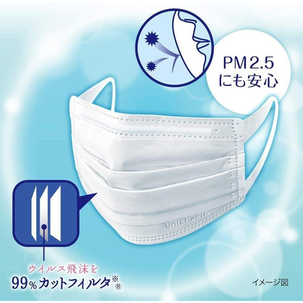 Unicharm Cho-Kaiteki 面膜常規尺寸 30 克拉。