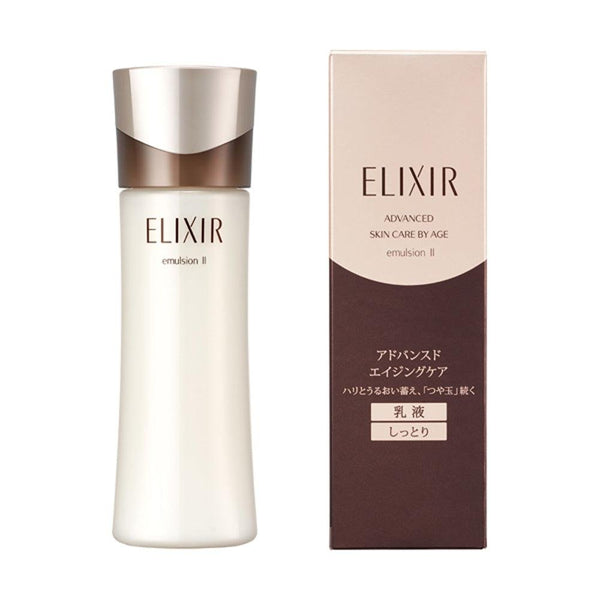 Shiseido Elixir Advanced Skin Care by Age Emulsion（抗老化肌膚煥彩面乳）130ml