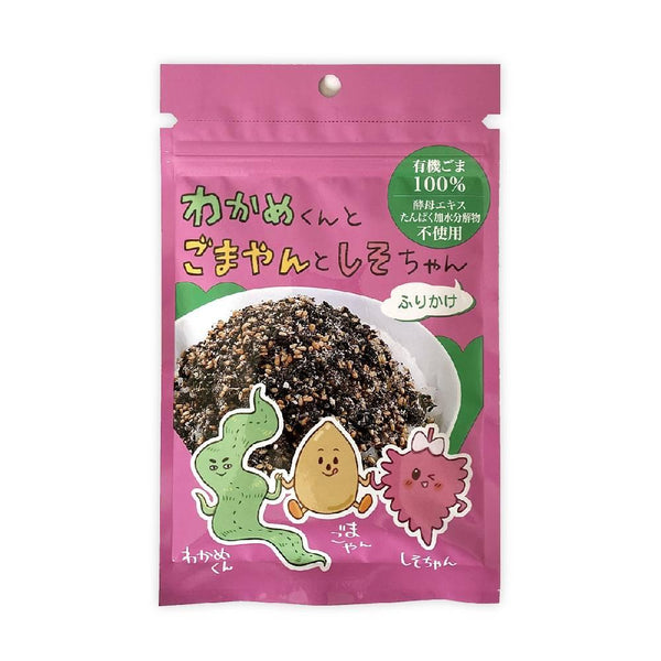 Wadaman 有機芝麻、紫蘇和裙帶菜香松米調味料 30 克