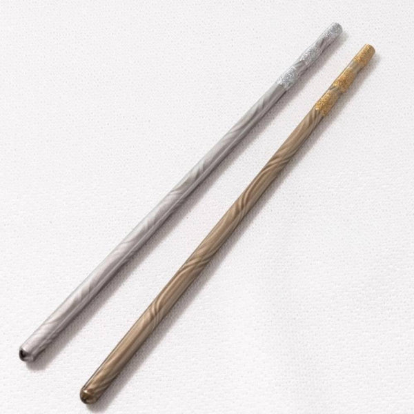 木製 Muddler 洗碗機安全雞尾酒攪拌器金色波浪 20 厘米