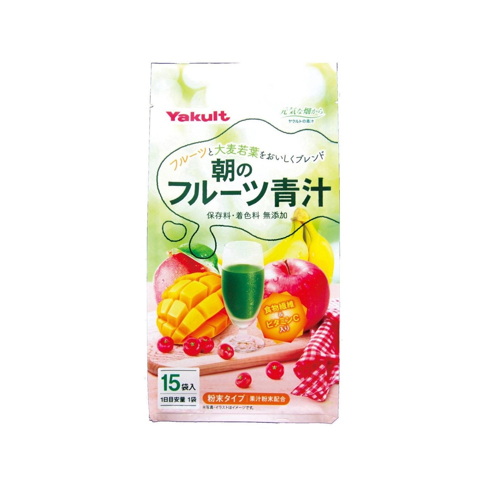 養樂多果味青汁營養保健飲品15支