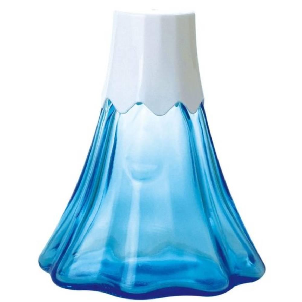 富士山形狀玻璃瓶裝水杯帶蓋 400ml