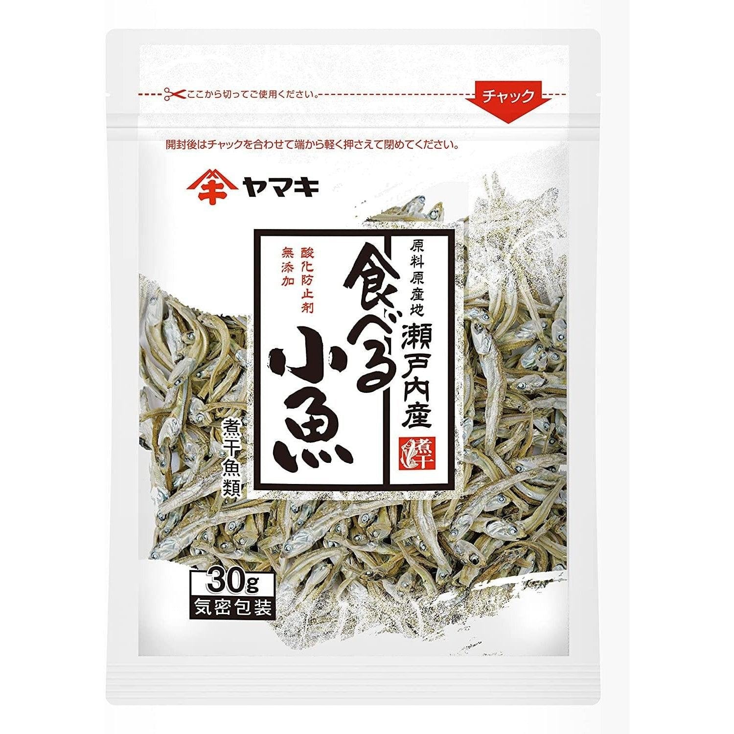 Yamaki 鳀魚乾 無加日裝日魚乾點心 30g