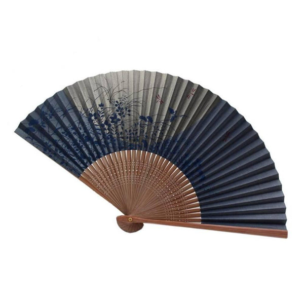 Yamani 金月光設計 Sensu 手持折扇 21.5 厘米
