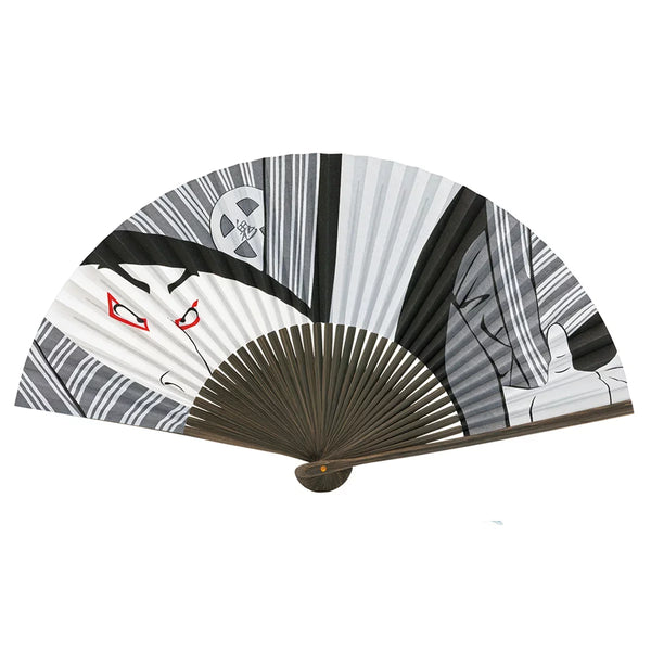 Yamani Kabuki Design 日本 Sensu 折扇 21.5 厘米