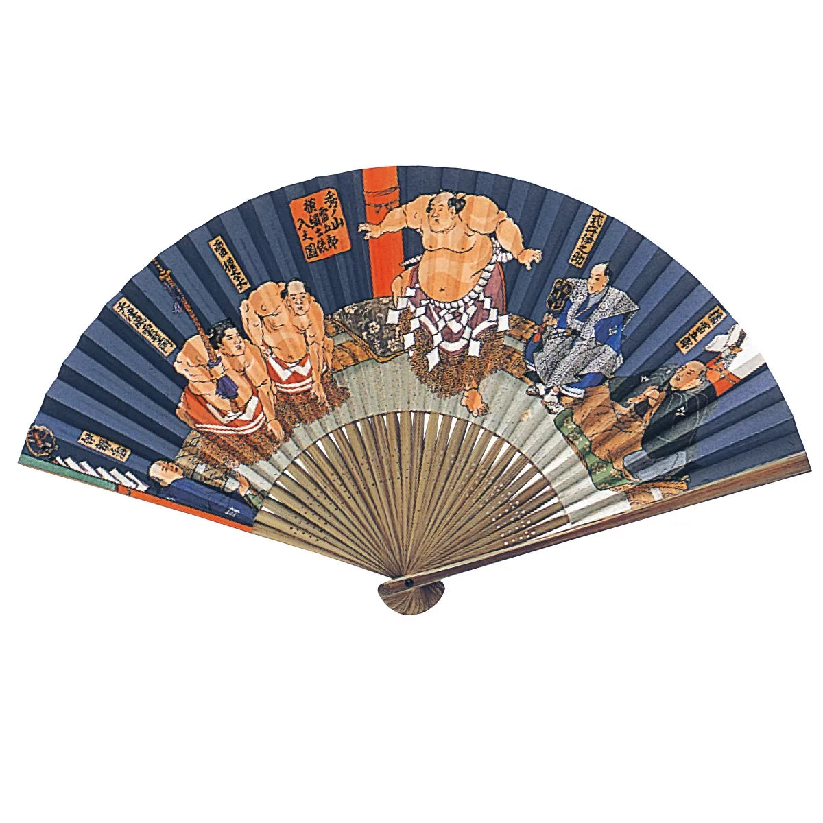 Yamani Sumo Design 日本 Sensu 折扇 22.5 厘米