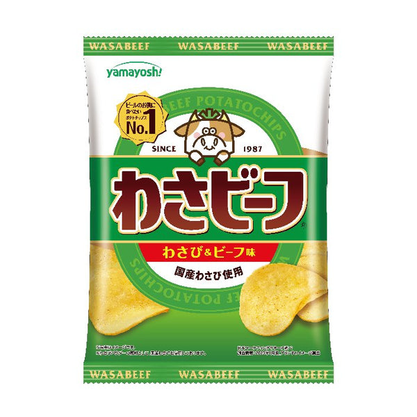 Yamayoshi Wasabeef 芥末牛肉薯片 50g（3 包）