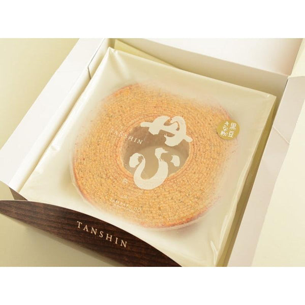 柳川手工黑豆黃子年輪蛋糕 1 塊
